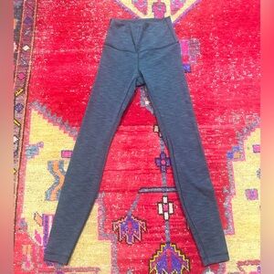LULULEMON thick gray leggings sz 2 - like new